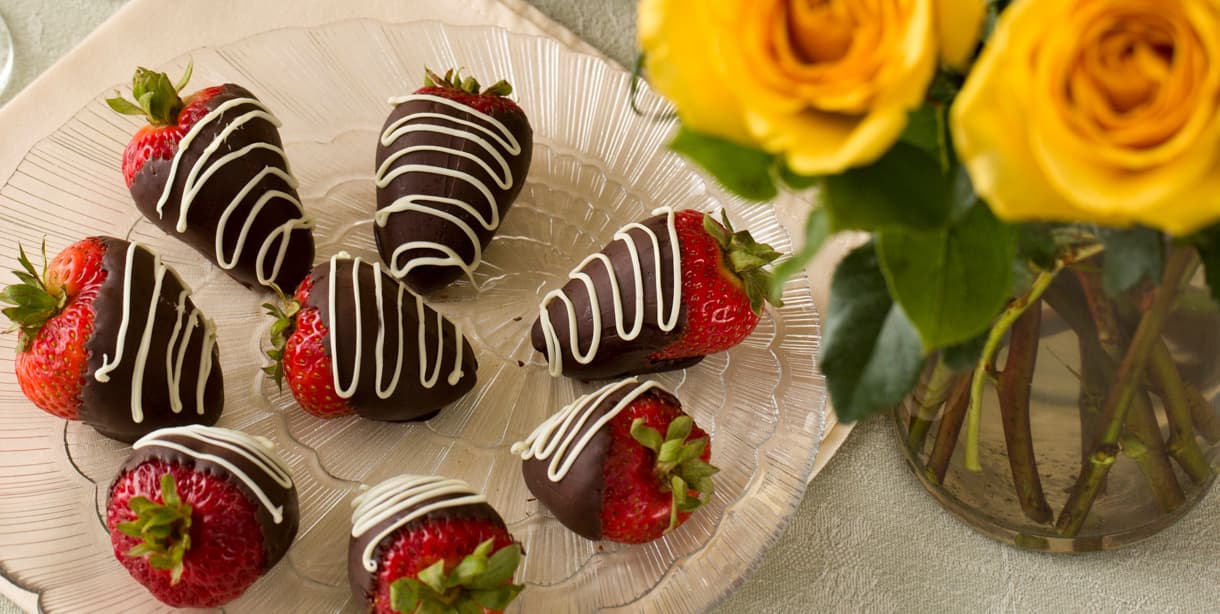 Spark romance with chocolate covered strawberries